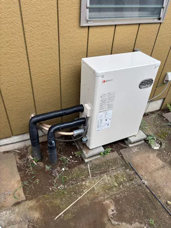 茨城県水戸市のお客様の給湯器工事