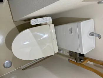 宮城県岩沼市のお客様のウォシュレット取付工事