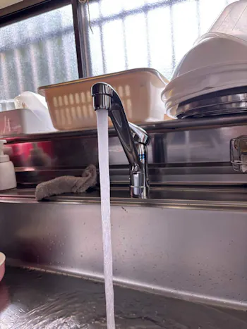 茨城県日立市のお客様の水栓工事