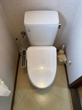 茨城県ひたちなか市のお客様のトイレ工事