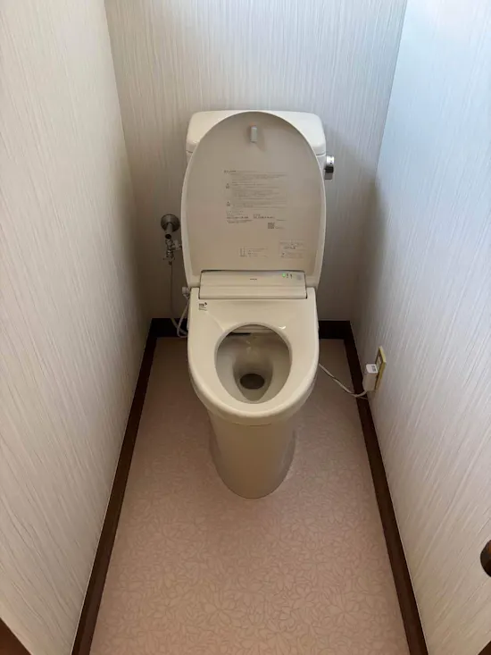工事後　茨城県北茨城市のお客様のトイレ工事