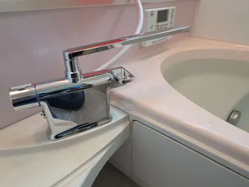 栃木県日光市のお客様の水栓工事