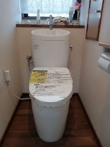 東京都青梅市のお客様のトイレ工事　具体的な工事内容2