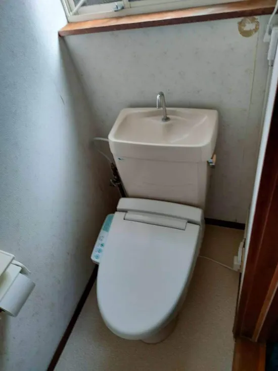 工事前　東京都八王子市のお客様のトイレ工事