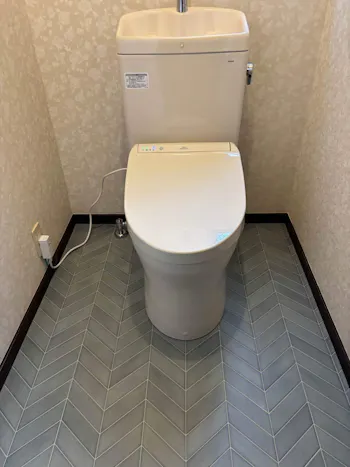 茨城県石岡市のお客様のトイレ工事　具体的な工事内容1