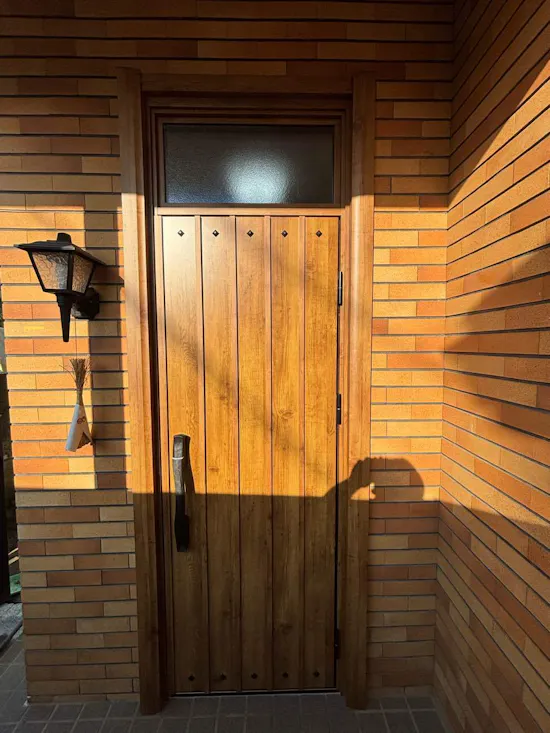 工事後　埼玉県蓮田市のお客様のアプローチ・玄関アプローチ工事工事