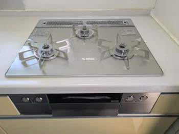 静岡県磐田市のお客様のビルトインコンロ・ガスコンロ工事