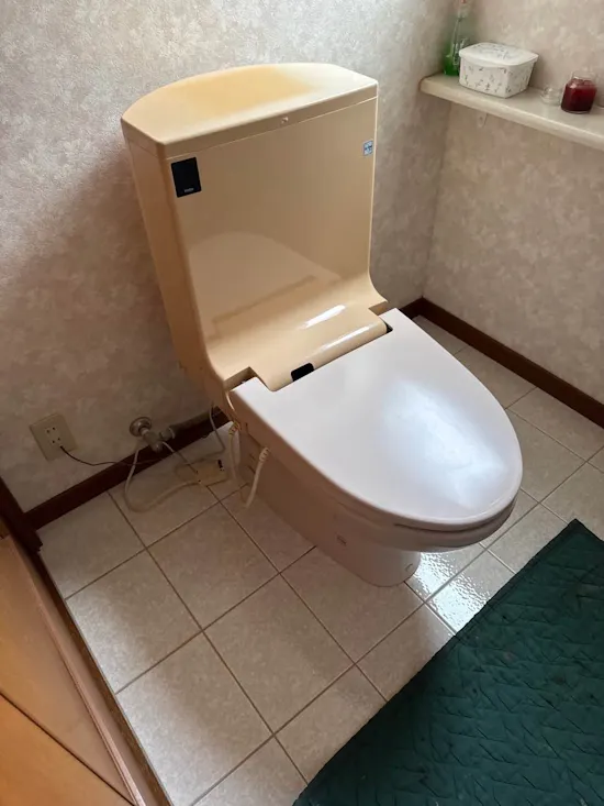 工事前　千葉県千葉市緑区のお客様のトイレ交換工事