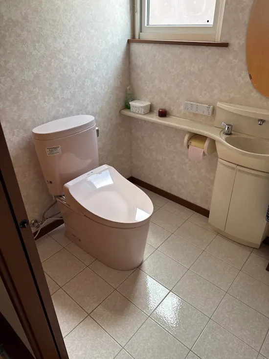 工事後　千葉県千葉市緑区のお客様のトイレ交換工事