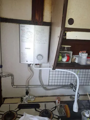 宮城県仙台市泉区のお客様の給湯器工事