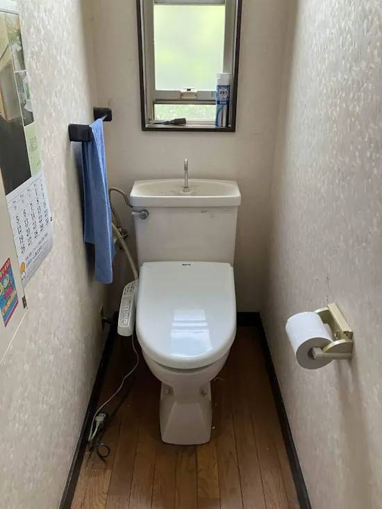 工事前　群馬県前橋市のお客様のトイレ工事
