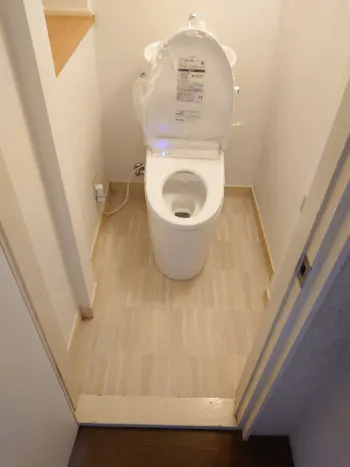 東京都練馬区のお客様のトイレ工事