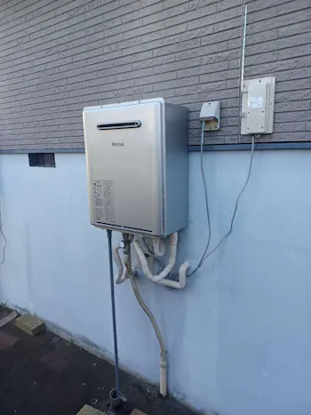 東京都八王子市のお客様の給湯器工事