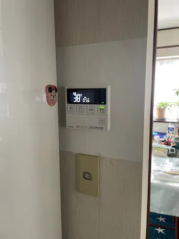 山梨県上野原市のお客様の給湯器工事　具体的な工事内容2