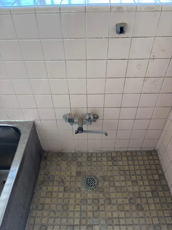 工事前　茨城県龍ヶ崎市のお客様の水栓工事