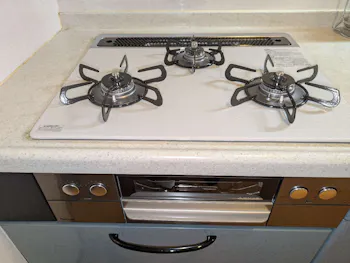 静岡県磐田市のお客様のビルトインコンロ・ガスコンロ工事