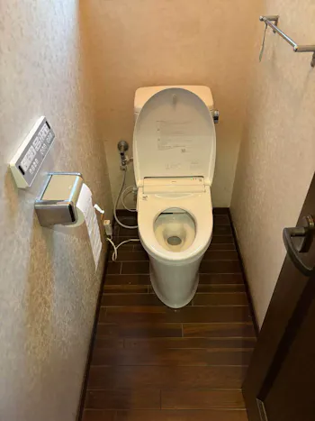 茨城県かすみがうら市のお客様のトイレ工事