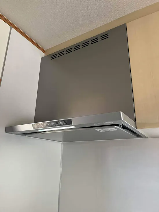 工事後　埼玉県久喜市のお客様のビルトインコンロ・ガスコンロ工事