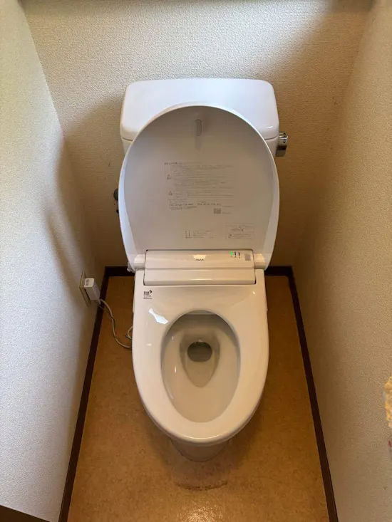 工事後　茨城県日立市のお客様のトイレ工事
