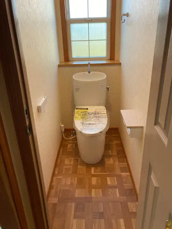 静岡県袋井市のお客様のトイレリフォーム工事
