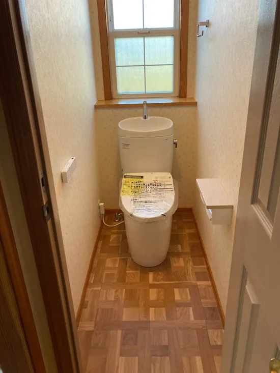 工事後　静岡県袋井市のお客様のトイレリフォーム工事