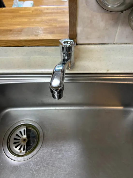 工事後　宮城県仙台市宮城野区のお客様の水栓工事