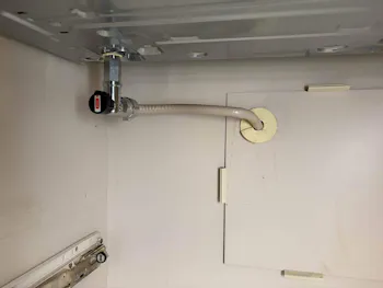 東京都日野市のお客様のビルトインコンロ・ガスコンロ工事　具体的な工事内容1