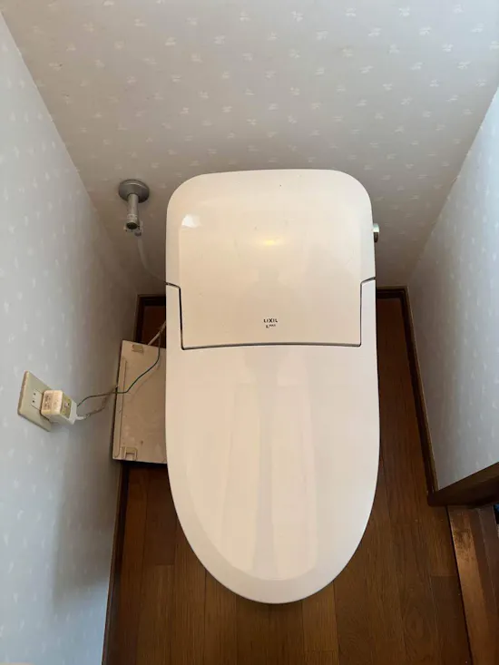 工事前　茨城県稲敷市のお客様のトイレ工事