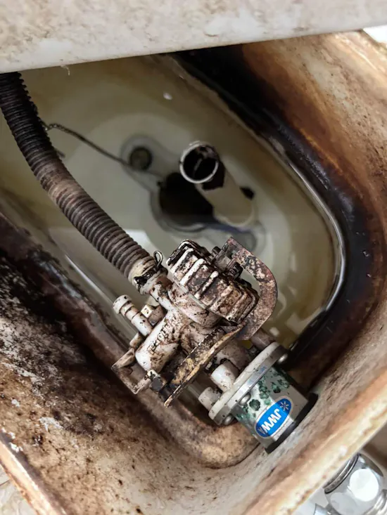 工事前　茨城県下妻市のお客様のトイレ工事