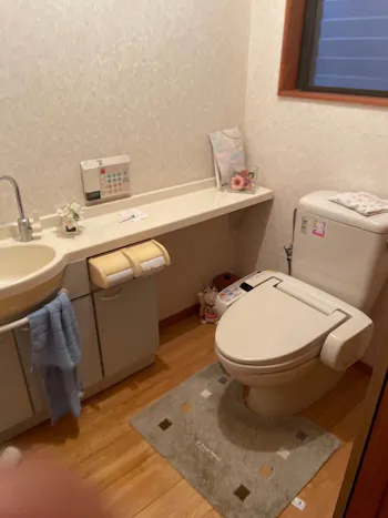 山梨県上野原市のお客様のトイレ工事　具体的な工事内容2