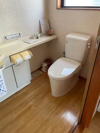 山梨県上野原市のお客様のトイレ工事