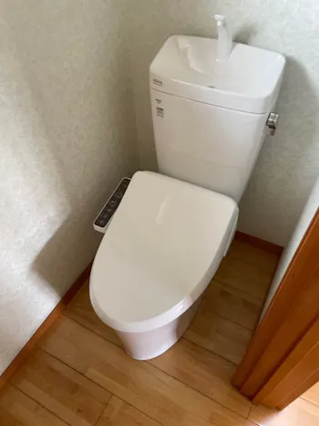山梨県上野原市のお客様のトイレ工事　具体的な工事内容1