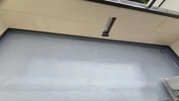 茨城県つくば市のお客様のバルコニー塗装工事