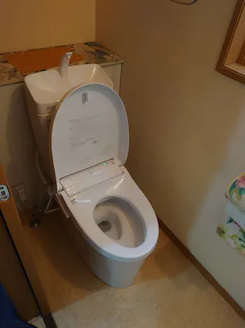 埼玉県朝霞市のお客様のトイレ工事