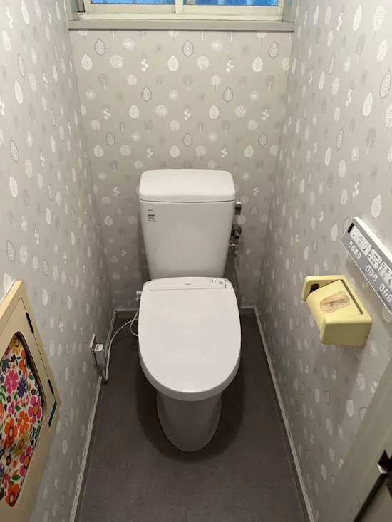 工事後　東京都八王子市のお客様のトイレ工事
