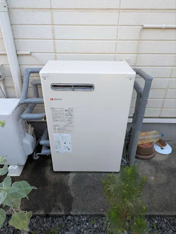 三重県伊勢市のお客様の石油給湯器交換工事
