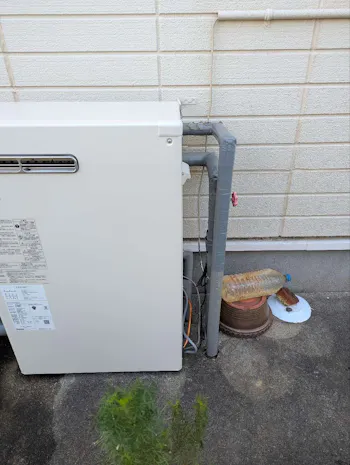三重県伊勢市のお客様の石油給湯器交換工事　具体的な工事内容5