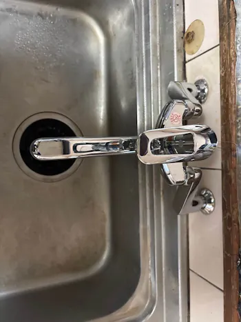 群馬県安中市のお客様の水栓工事