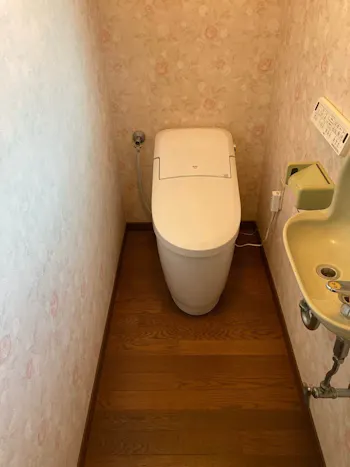 静岡県磐田市のお客様のトイレ工事