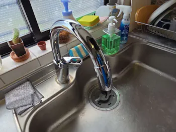 栃木県高根沢町のお客様の水栓工事