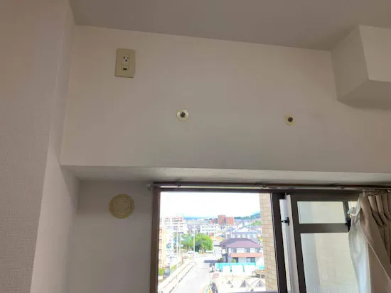 工事前　静岡県長泉町のお客様のエアコン工事