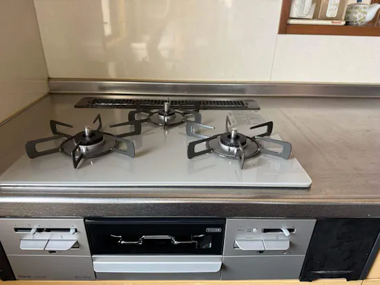 工事後　愛知県東海市のお客様のビルトインコンロ・ガスコンロ工事