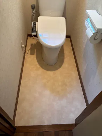 群馬県安中市のお客様のトイレ工事　具体的な工事内容4