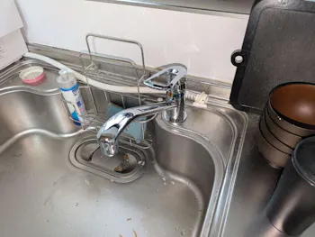 静岡県浜松市浜名区のお客様の水栓工事