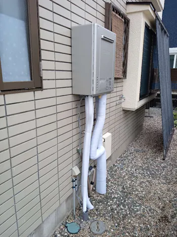 東京都八王子市のお客様の給湯器工事