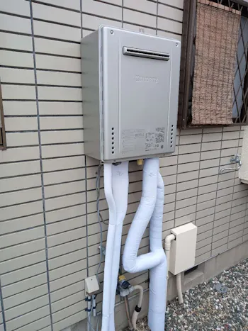 東京都八王子市のお客様の給湯器工事　具体的な工事内容1