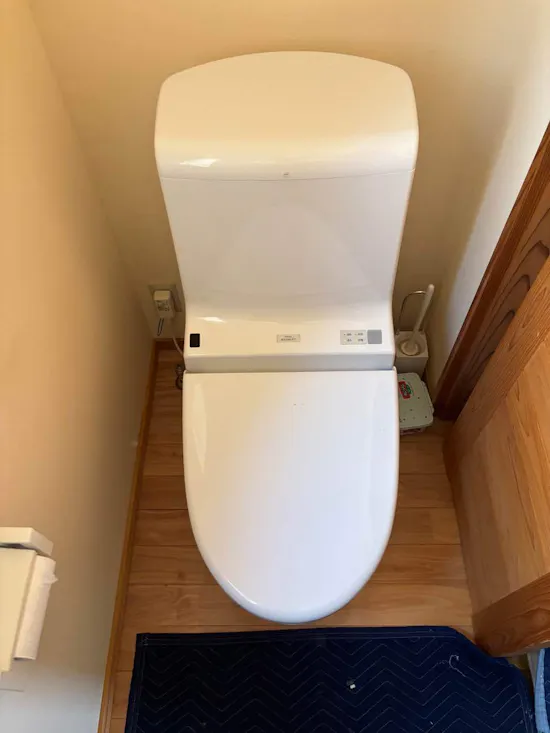 工事前　茨城県つくば市のお客様のトイレ工事