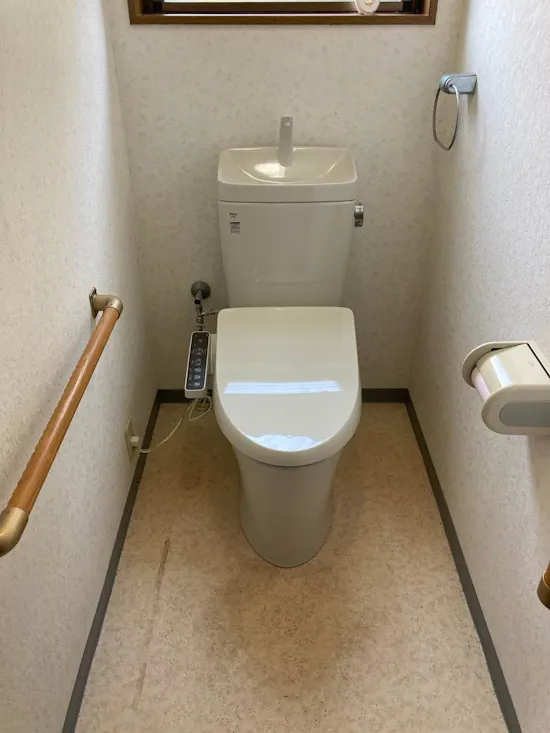 工事後　静岡県磐田市のお客様のトイレ工事