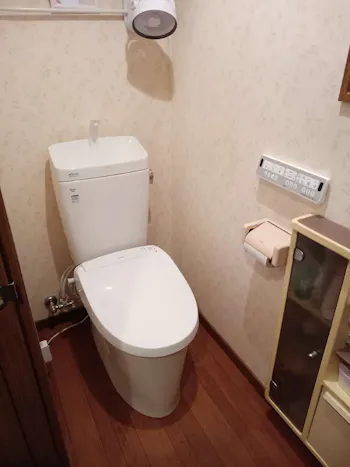 東京都福生市のお客様のトイレ工事　具体的な工事内容1