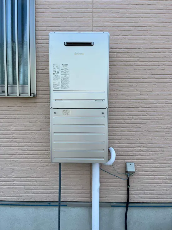 工事後　埼玉県羽生市のお客様の給湯器工事